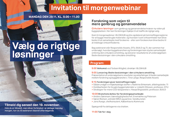 Webinar: Forskning baner vejen til cirkulære valg